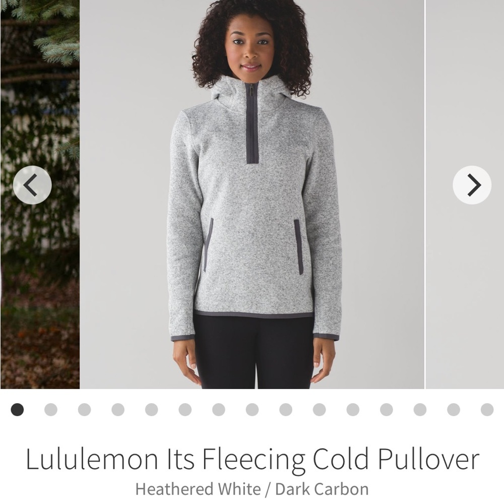 🍋 Lululemon It’s Fleecing Cold Pullover